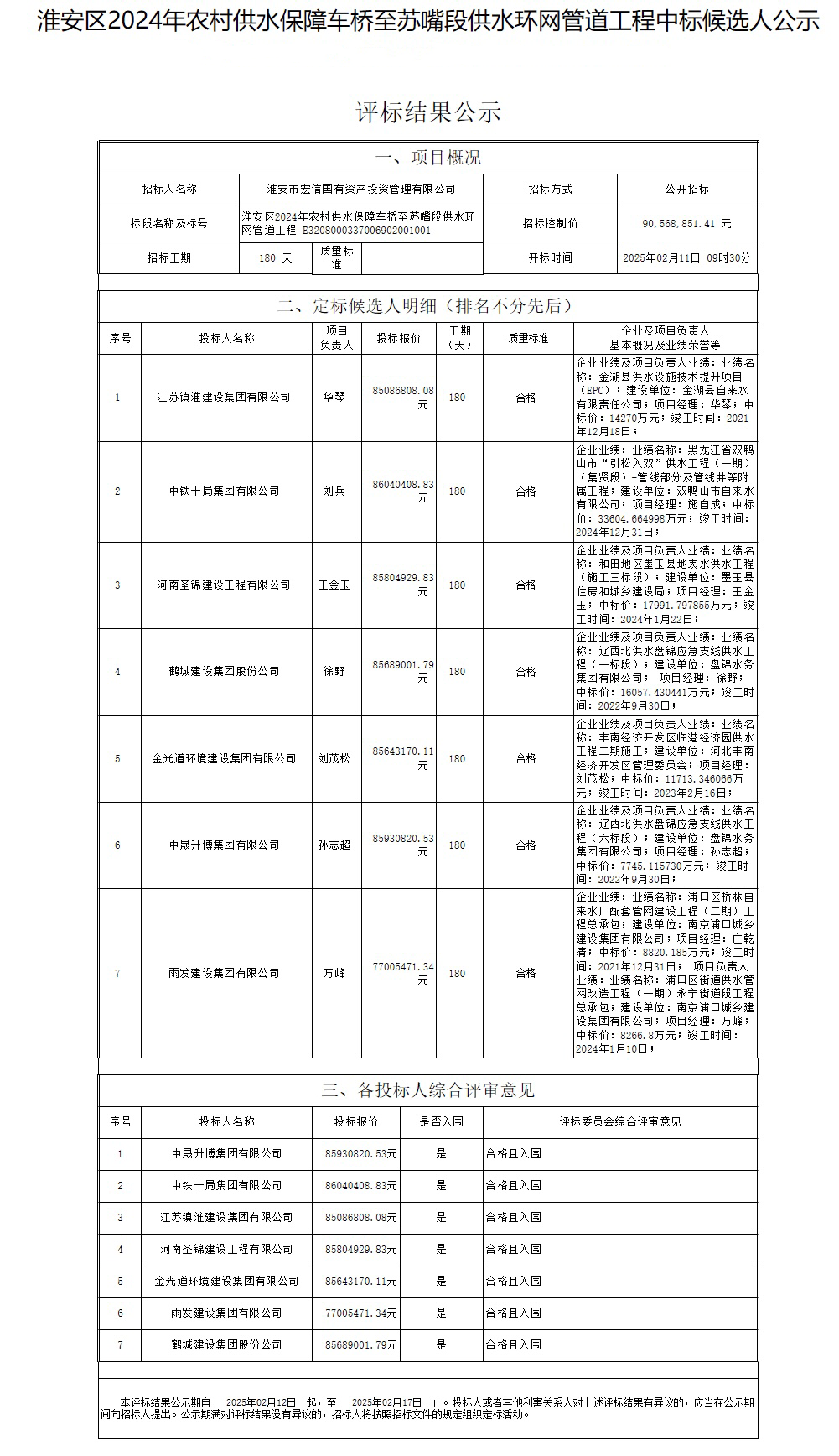 2.12淮安区2024年农村供水保障车桥至苏嘴段供水环网管道工程中标候选人公示.png